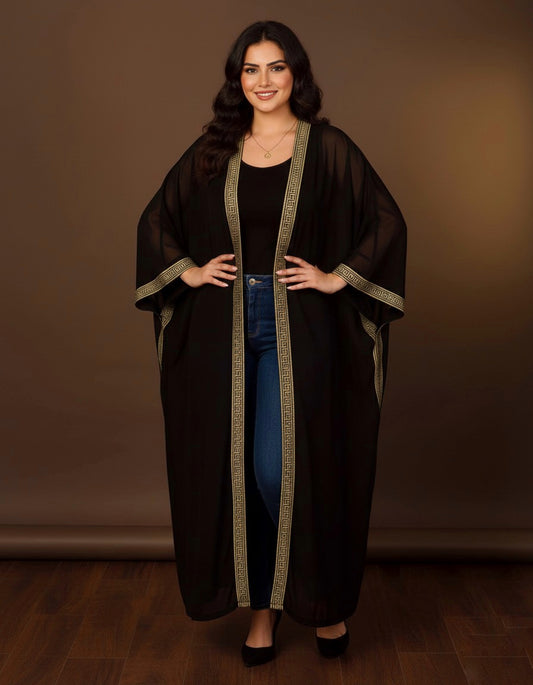 Versace chiffon caftan
