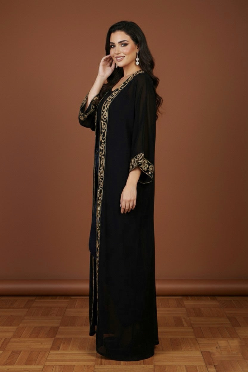 Arabic line kaftan