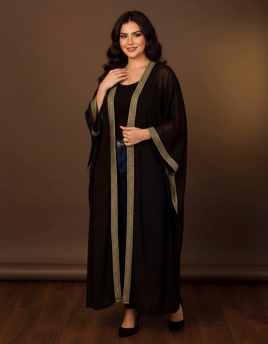 Versace chiffon caftan