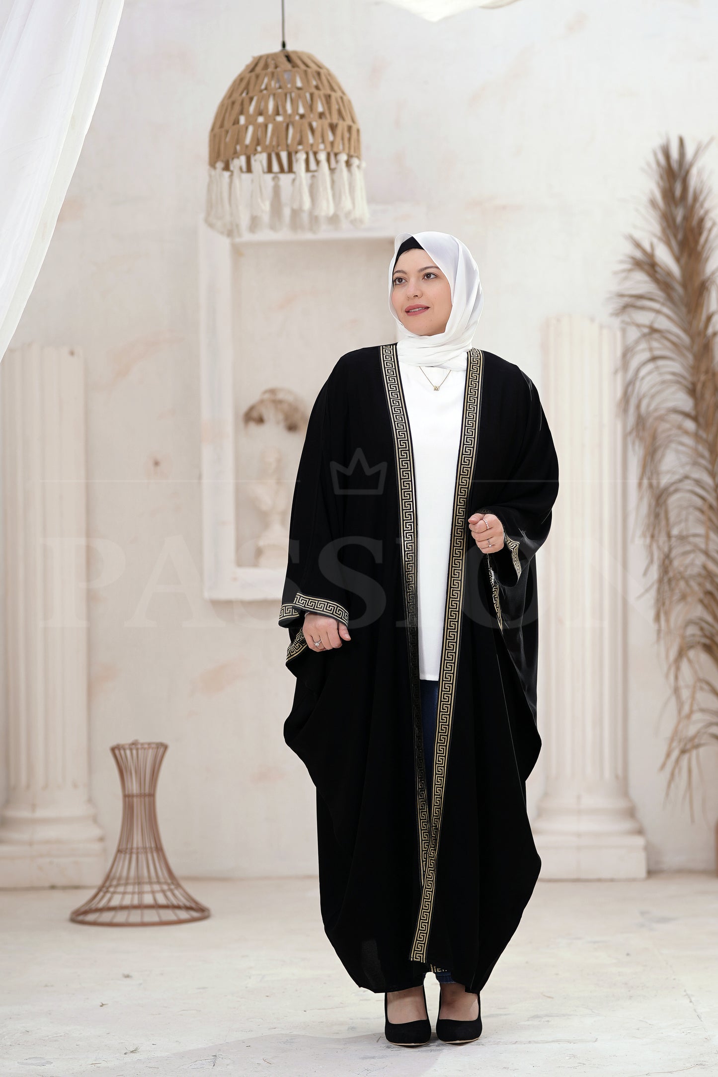 Versacea Elegance Crepe Kaftan