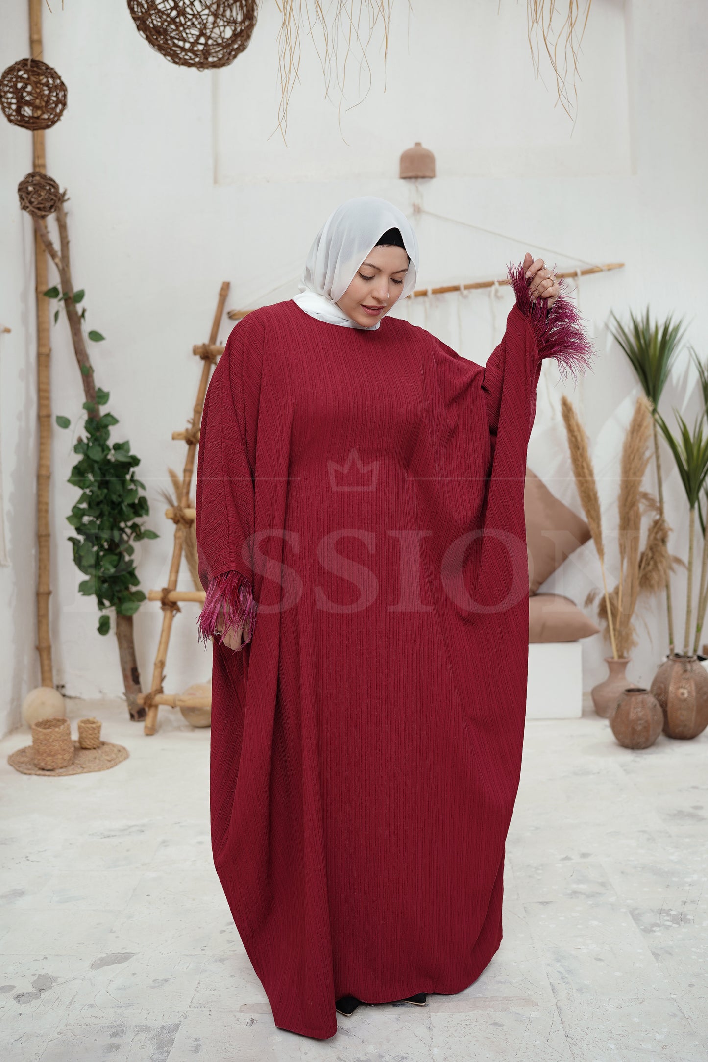 Friska Abaya Merlot