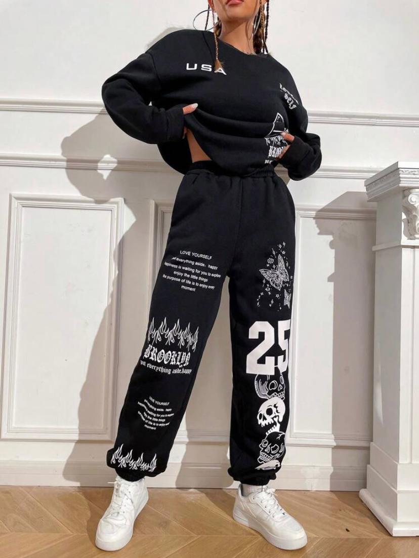 Skull Set Black