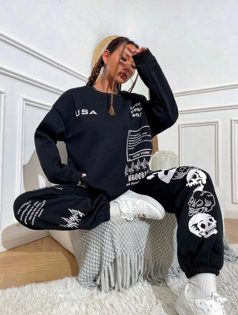 Skull Set Black