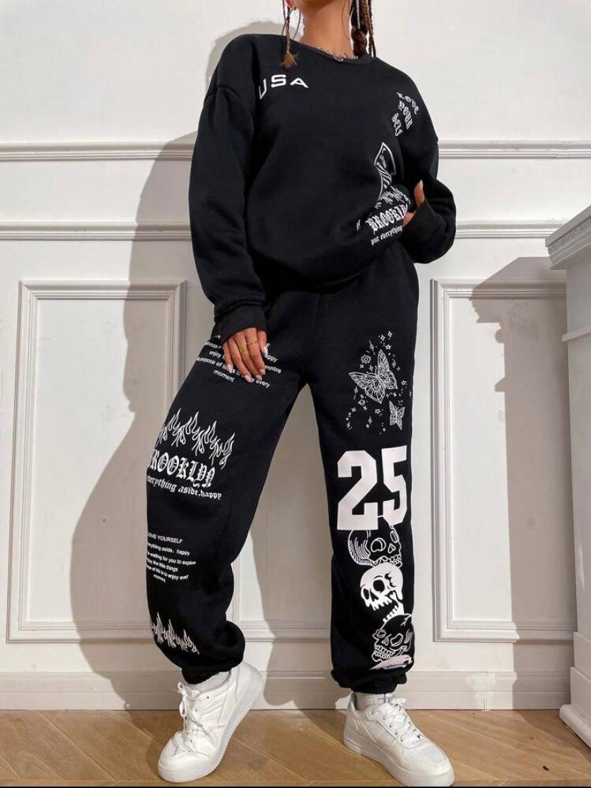 Skull Set Black