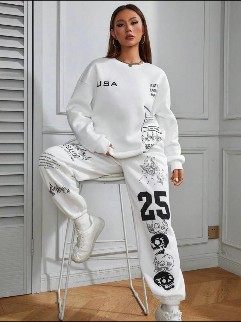 Skull Set White