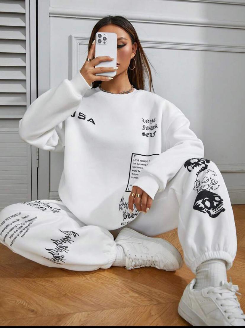 Skull Set White